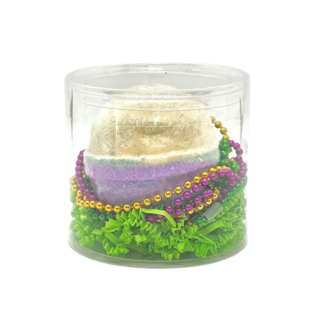 Plush Appeal, LLC Mardi Gras Bath Bomb (Each) Gifts & Apparel 3 Plush Appeal, LLC Mardi Gras Bath Bomb (Each) Gifts & Apparel
