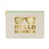 Plush Appeal, LLC Bags 6" Hello Summer Cosmetic Bag (Each)
