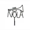 - No Manufacturer - Home Decor NOLA Metal Wall Hook (Each)