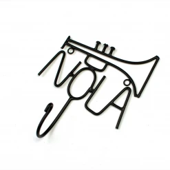 - No Manufacturer - Home Decor NOLA Metal Wall Hook (Each) 5 - No Manufacturer - Home Decor NOLA Metal Wall Hook (Each)