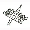 - No Manufacturer - Home Decor St. Louis Cathedral Metal Wall Hook (Each) 1 - No Manufacturer - Home Decor St. Louis Cathedral Metal Wall Hook (Each)