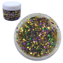 Plush Appeal Mardi Gras Mambo Glitter Gel (Each) Gifts & Apparel