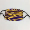 Sale Purple And Gold Tiger Stripe Children's Face Mask With Adjustable Straps (Each) Gifts & Apparel 1 Sale Purple And Gold Tiger Stripe Children's Face Mask With Adjustable Straps (Each) Gifts & Apparel