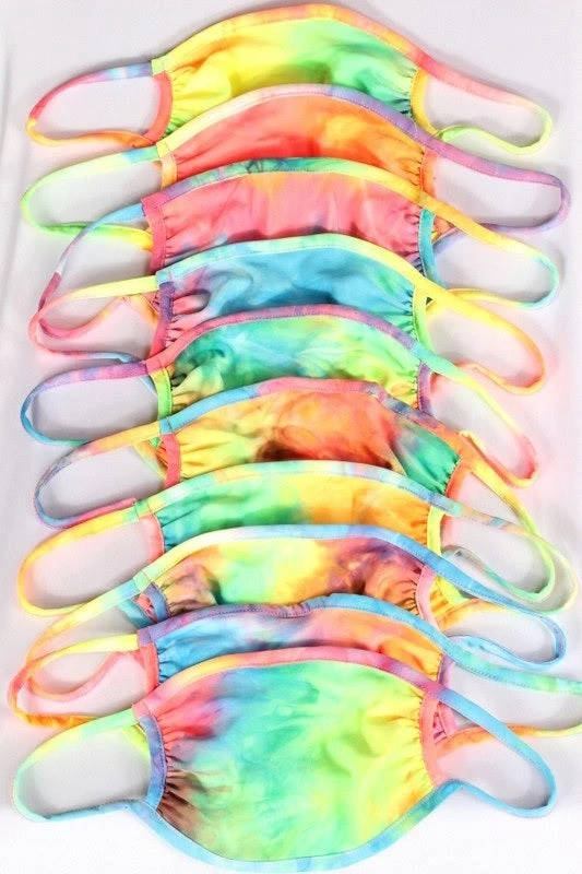Sale Tie Dye Face Mask In Assorted Colors (Each) Gifts & Apparel 3 Sale Tie Dye Face Mask In Assorted Colors (Each) Gifts & Apparel