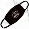 Sale Gifts & Apparel Rhinestone Crown On Black Mask (Each) 2 Sale Gifts & Apparel Rhinestone Crown On Black Mask (Each)