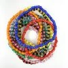 Mardi Gras Spot 7" Glass Bead Bracelets - 12 Assorted Colors (Dozen) Beads 2 Mardi Gras Spot 7" Glass Bead Bracelets - 12 Assorted Colors (Dozen) Beads