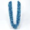 Mardi Gras Spot 27" Turquoise Glass Bead Necklace (Dozen) 1 Mardi Gras Spot 27" Turquoise Glass Bead Necklace (Dozen)
