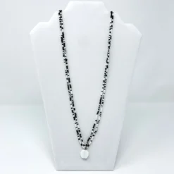Sale Beads 27" Black And White Glass Bead Necklace (Dozen) 6 Sale Beads 27
