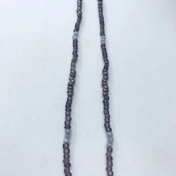 Mardi Gras Spot 27" Purple Glass Bead Necklace (Dozen) 9 Mardi Gras Spot 27