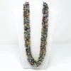 Mardi Gras Spot 27" Multicolor Glass Bead Necklace (Dozen) Beads 1 Mardi Gras Spot 27" Multicolor Glass Bead Necklace (Dozen) Beads