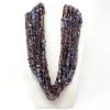 Mardi Gras Spot Beads 27" Purple Glass Bead Necklace (Dozen)
