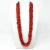 Mardi Gras Spot 27" Red Glass Bead Necklace (Dozen) Beads