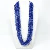 Mardi Gras Spot Beads 27" Blue Glass Bead Necklace (Dozen) 2 Mardi Gras Spot Beads 27" Blue Glass Bead Necklace (Dozen)