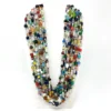 Mardi Gras Spot 27" Multicolor Glass Bead Necklace (Dozen) Beads