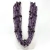 Mardi Gras Spot Beads 27" Purple Glass Bead Necklace (Dozen) 2 Mardi Gras Spot Beads 27" Purple Glass Bead Necklace (Dozen)