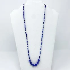 Mardi Gras Spot 27" Multicolor Glass Bead Necklace (Dozen) 10 Mardi Gras Spot 27