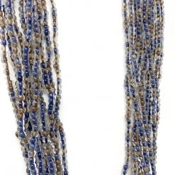 Mardi Gras Spot 27" Multicolor Glass Bead Necklace (Dozen) 9 Mardi Gras Spot 27