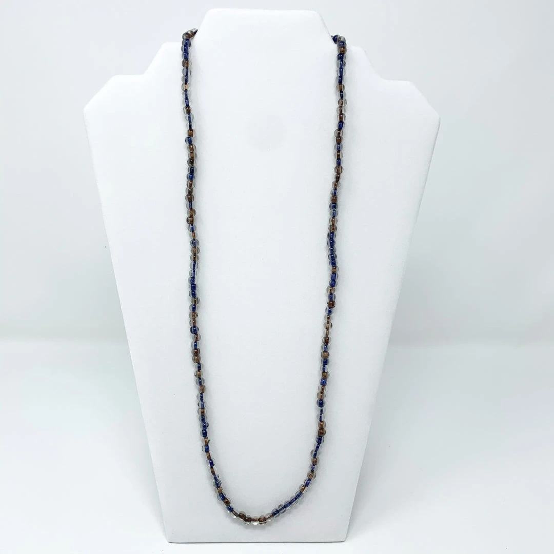 Mardi Gras Spot 27" Multicolor Glass Bead Necklace (Dozen) 6 Mardi Gras Spot 27" Multicolor Glass Bead Necklace (Dozen)