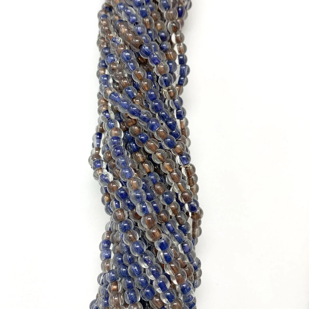 Mardi Gras Spot 27" Multicolor Glass Bead Necklace (Dozen) 7 Mardi Gras Spot 27" Multicolor Glass Bead Necklace (Dozen)