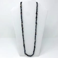 Mardi Gras Spot Beads 27" Large Opalescent Metallic Glass Bead Necklace (Dozen) 10 Mardi Gras Spot Beads 27