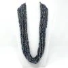 Mardi Gras Spot 27" Small Opalescent Glass Bead Necklace (Dozen) 2 Mardi Gras Spot 27" Small Opalescent Glass Bead Necklace (Dozen)