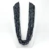 Mardi Gras Spot Beads 27" Black Glass Bead Necklace (Dozen) 1 Mardi Gras Spot Beads 27" Black Glass Bead Necklace (Dozen)