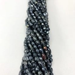 Mardi Gras Spot Beads 27" Black Glass Bead Necklace (Dozen) 11 Mardi Gras Spot Beads 27
