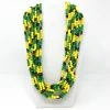 Mardi Gras Spot 27" Purple, Green, And Gold Glass Bead Necklace (Dozen) 2 Mardi Gras Spot 27" Purple, Green, And Gold Glass Bead Necklace (Dozen)