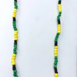 Mardi Gras Spot 27" Purple, Green, And Gold Glass Bead Necklace (Dozen) 10 Mardi Gras Spot 27