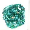 Mardi Gras Spot 7" Glass Beads - Turquoise Bracelets (Dozen)
