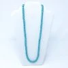Mardi Gras Spot 27" 8mm Teal Raw Pearl Glass Bead Necklace (Dozen) 2 Mardi Gras Spot 27" 8mm Teal Raw Pearl Glass Bead Necklace (Dozen)