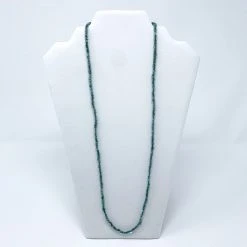 Mardi Gras Spot 27" Teal Single Strand Glass Bead Necklace (Dozen)