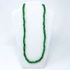 Mardi Gras Spot Beads 27" Green Round Glass Bead Necklace (Dozen) 2 Mardi Gras Spot Beads 27" Green Round Glass Bead Necklace (Dozen)