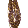 Plush Appeal, LLC 27" Amber/Purple Glass Bead Necklace (Dozen) Beads
