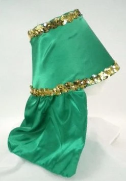 Plush Appeal, LLC Green Costume Hat With Gold Sequin Trim (Each)