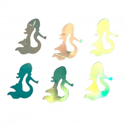 Mardi Gras Spot Party Supplies 1oz Glitter - Turquoise Mermaid 13mm (Each)