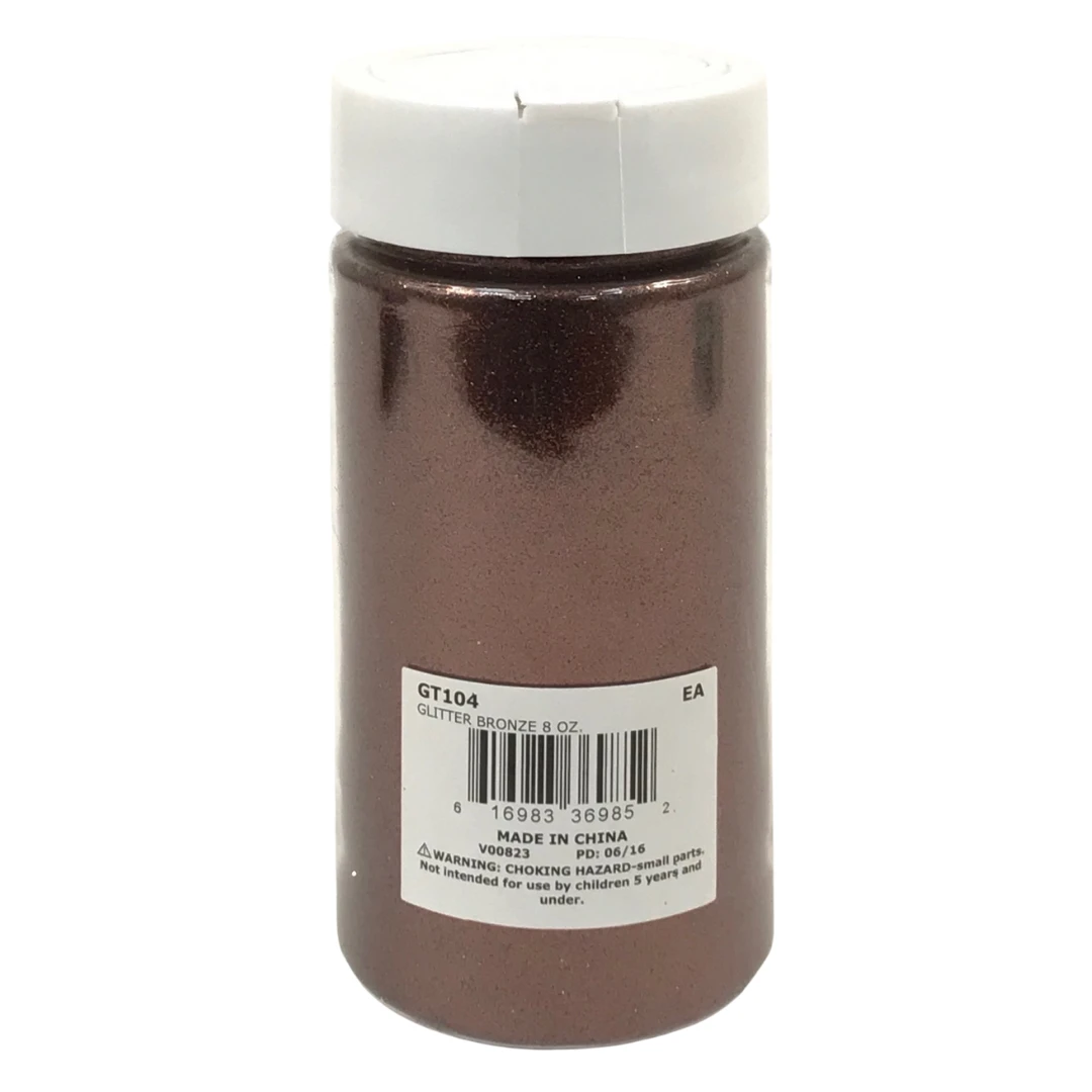 Mardi Gras Spot Party Supplies 8oz Glitter - Bronze (Each) 5 Mardi Gras Spot Party Supplies 8oz Glitter - Bronze (Each)