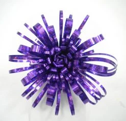 Sale Party Supplies Fancy Bow - Purple 4" (Each)