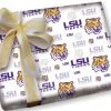 Sale Party Supplies LSU Gift Wrap 30" X 10'' (Each)