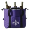 Sale Gifts & Apparel Great Grape Cooler With White Fleur De Lis (Each) 2 Sale Gifts & Apparel Great Grape Cooler With White Fleur De Lis (Each)