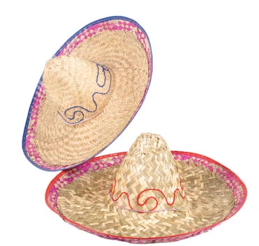 Mardi Gras Spot Sombrero 22.5" (Each) Party Supplies Mardi Gras Spot Sombrero 22.5" (Each) Party Supplies