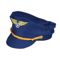 Plush Appeal, LLC Party Supplies Pilot's Cap (Each)