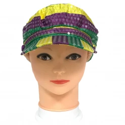 - No Manufacturer - Party Supplies Mardi Gras Sequin Hat (Each)