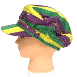 - No Manufacturer - Party Supplies Mardi Gras Sequin Hat (Each) 4 - No Manufacturer - Party Supplies Mardi Gras Sequin Hat (Each)