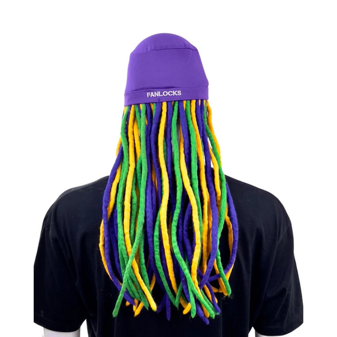 - No Manufacturer - Mardi Gras FanLocks (Each) Party Supplies 4 - No Manufacturer - Mardi Gras FanLocks (Each) Party Supplies