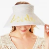 - No Manufacturer - Roll Up Foldable Visor Sun Hat - Bride (Each) Party Supplies