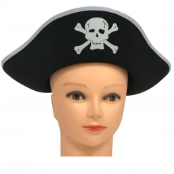 Mardi Gras Spot Party Supplies Pirate Hat (Each)