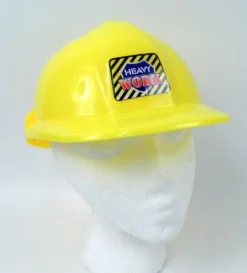 Mardi Gras Spot Yellow Hard Hat (Each) Party Supplies
