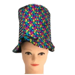 Sale Sequin Rainbow Top Hat (Each) Party Supplies