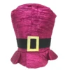 Sale Party Supplies Hot Pink Lame Top Hat With Buckle (Each) 2 Sale Party Supplies Hot Pink Lame Top Hat With Buckle (Each)